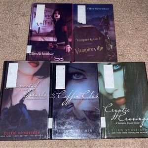 Five books of a vampire kisses novel